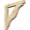 Ekena Millwork Funston Craftsman Rough Sawn Bracket, Douglas Fir, 4"W x 34"D x 34"H BKT04X34X34FST04RDF - alternate 1